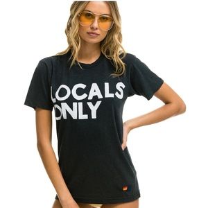 Aviator Nation Locals Only Tee - Medium